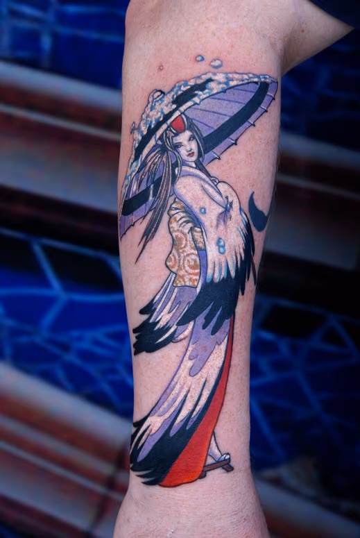 CRANE GEISHA !