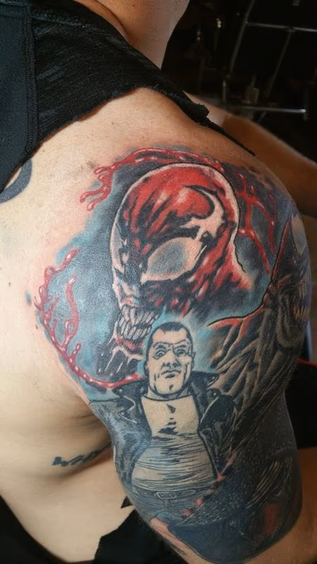 Carnage and Negan