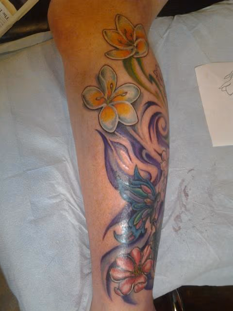 Vortex of flowers