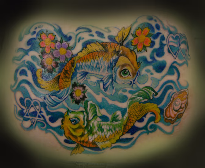 DOUBLE KOI !!