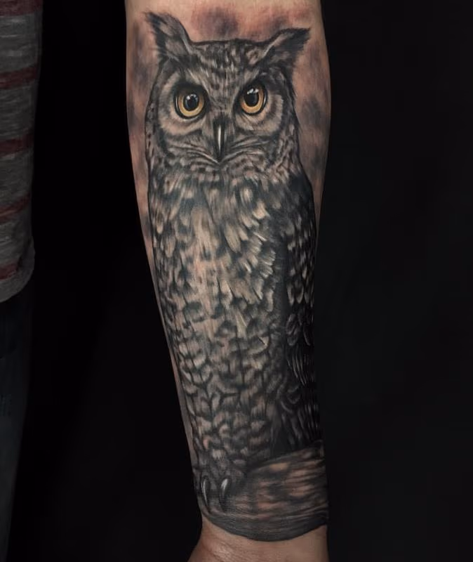 Owl Tattoo