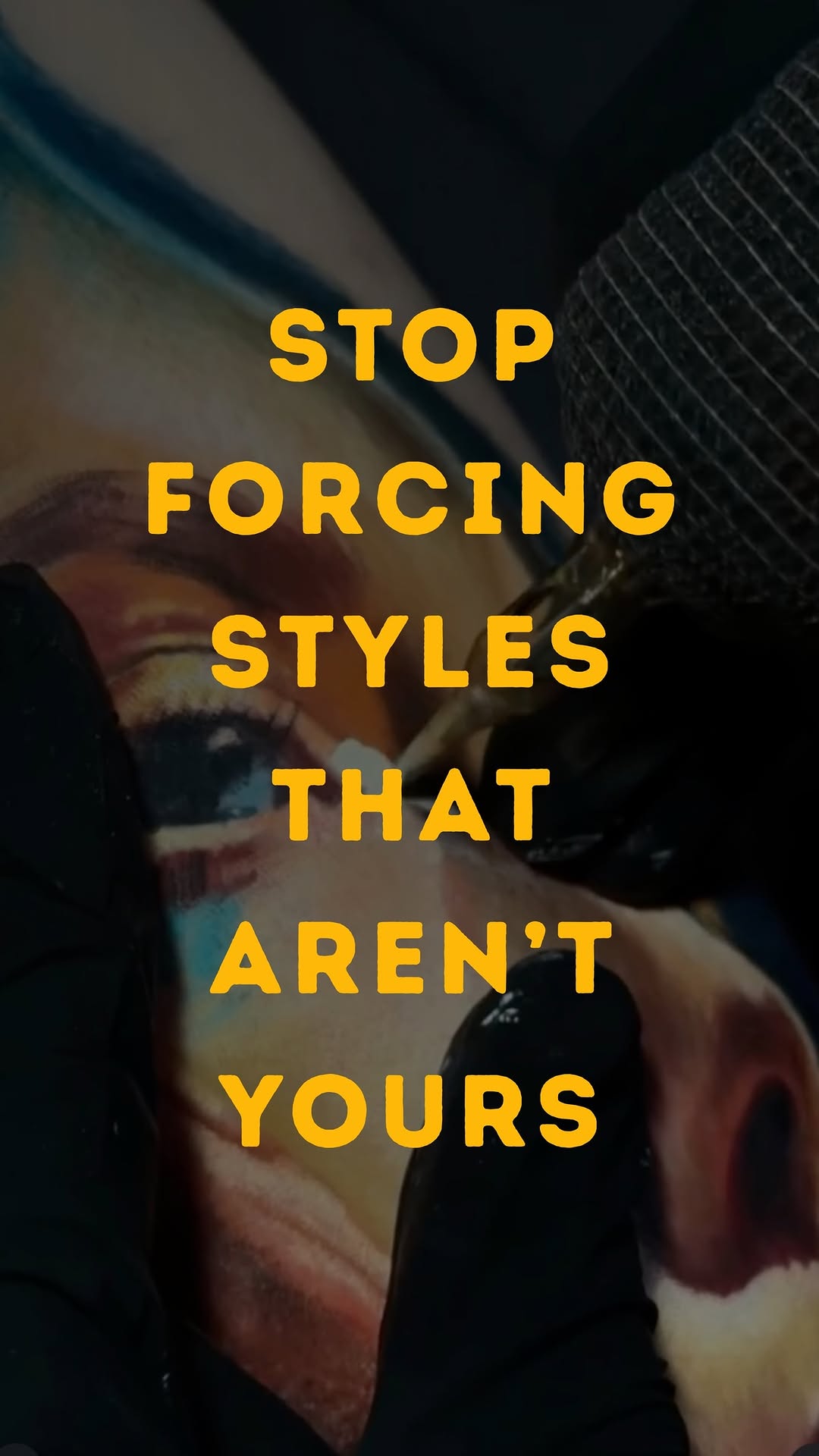 “Not everyone is built for every style and that’s the point.”