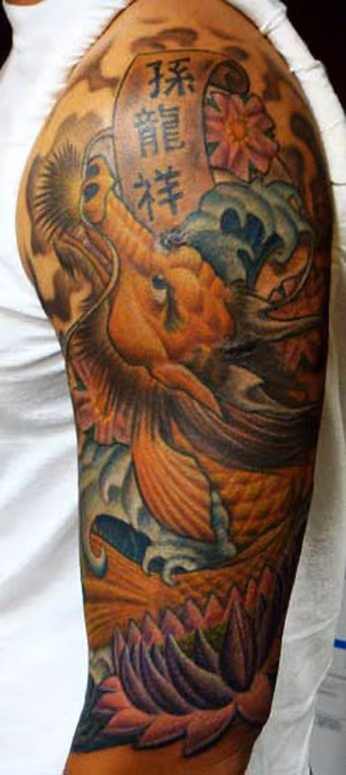 dragon koi