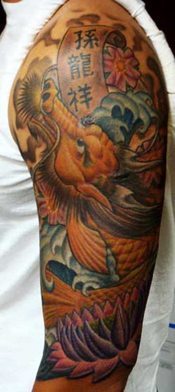 dragon koi