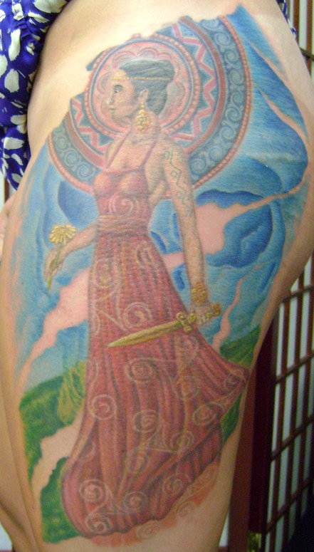celtic warrior woman