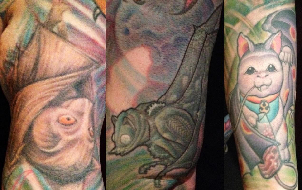 bat sleeve detail