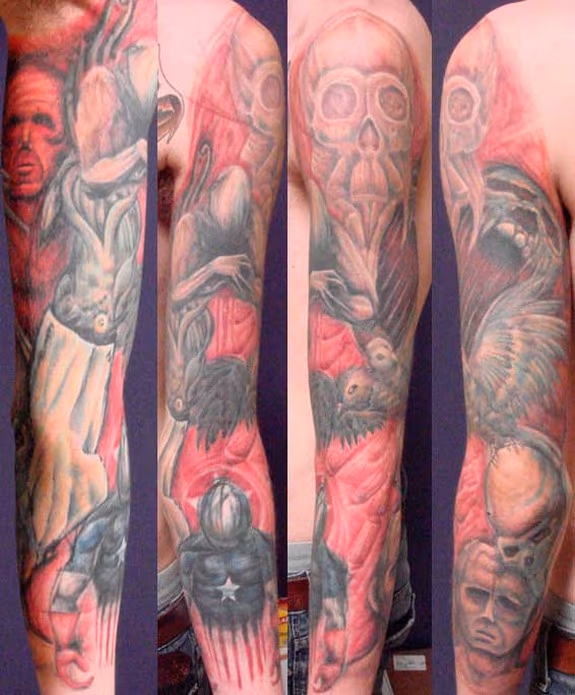 hess sketchy sleeve