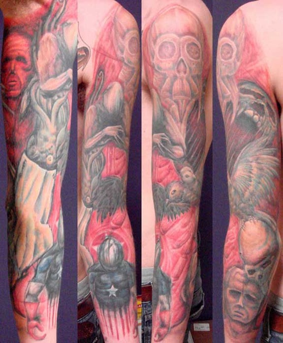 hess sketchy sleeve