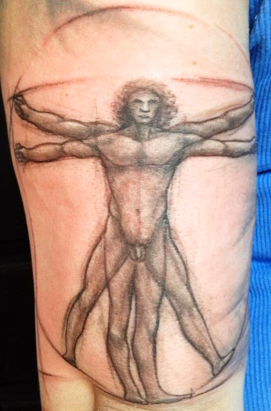 vitruvian man