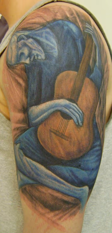 picasso's old guitarist