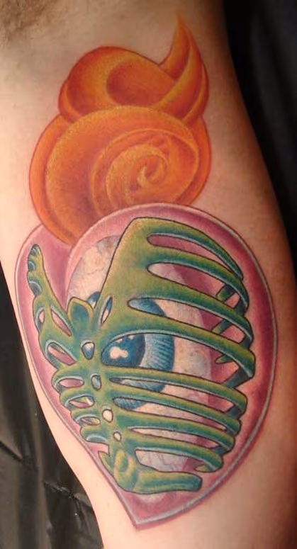 rib caged heart