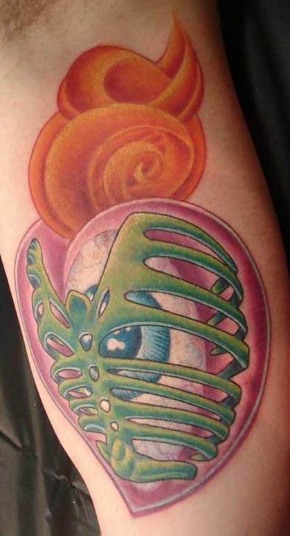 rib caged heart