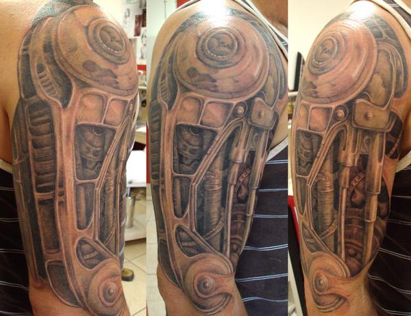 Bio-mechanical half sleeve