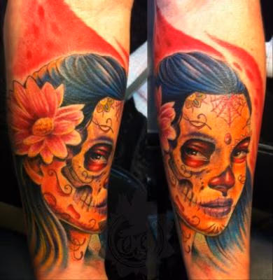 Sugar Skull Tattoo