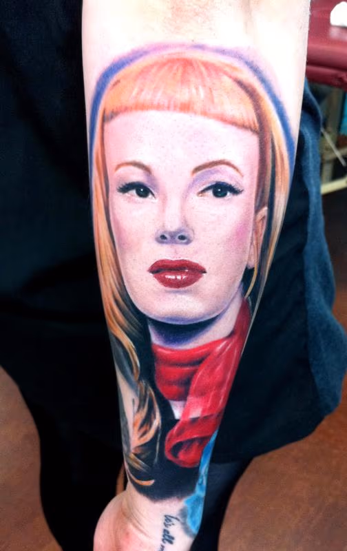 Portrait tattoo