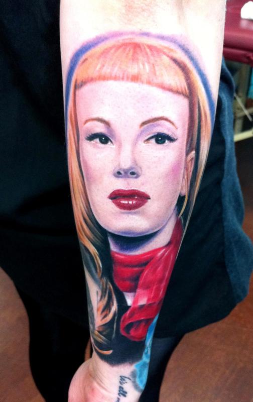 Portrait tattoo