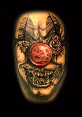 Clown Tattoo