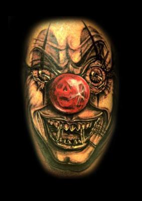 Clown Tattoo