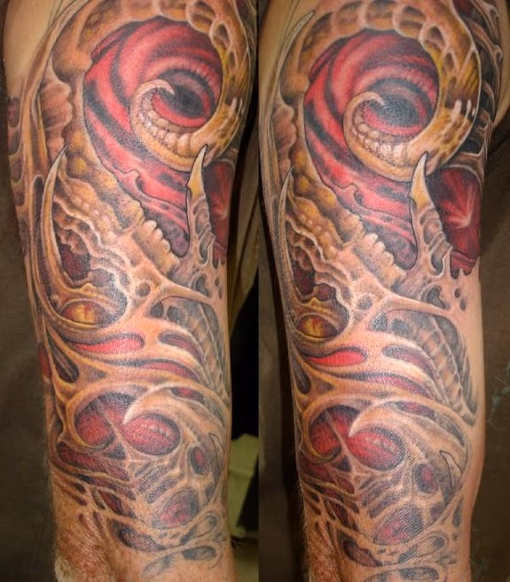 Bio-organic half sleeve