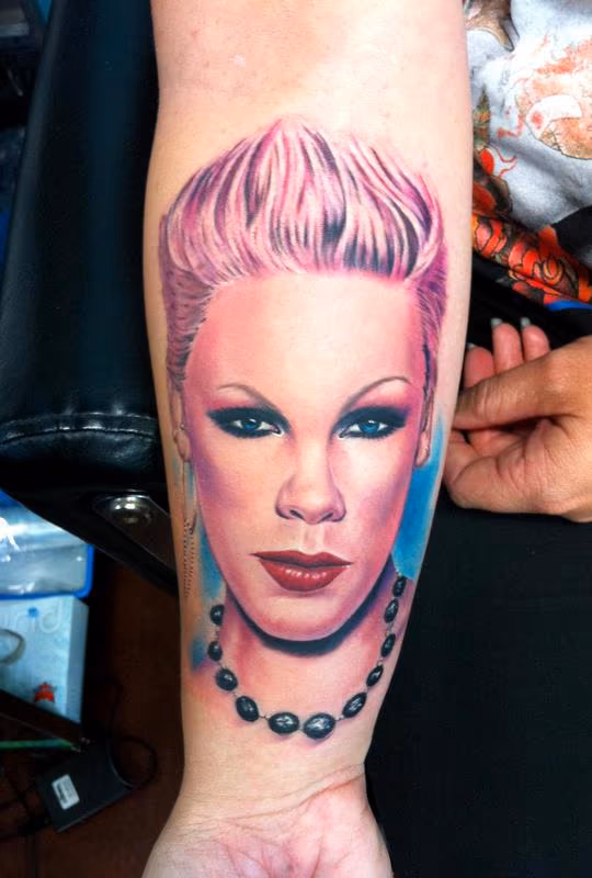Pink Portrait