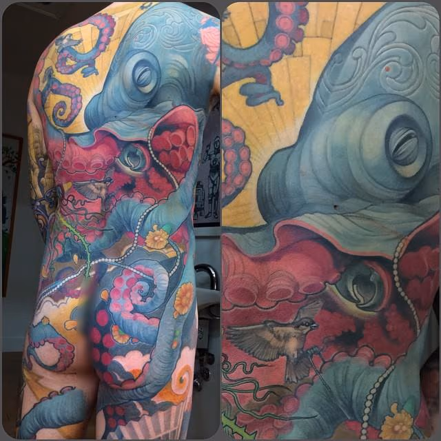 Octopus Backpiece