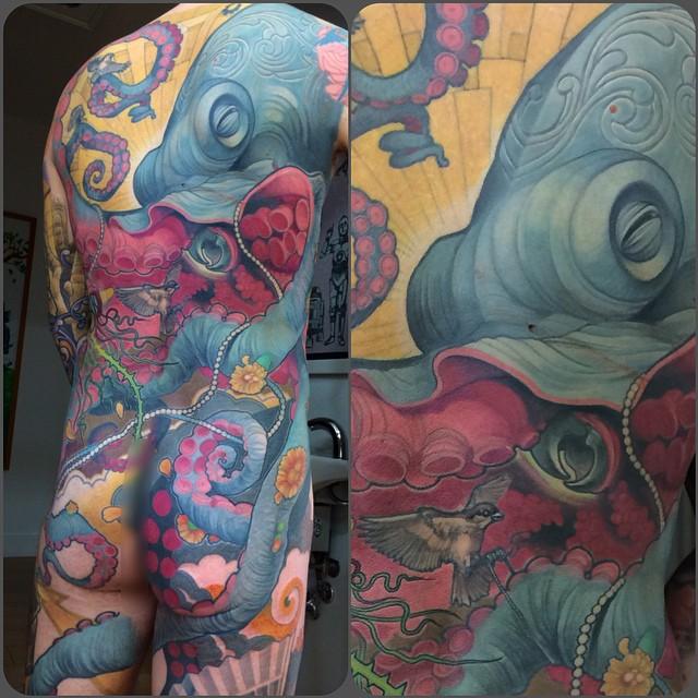 Octopus Backpiece