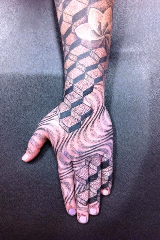 trippy hand