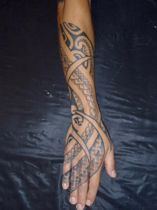 Poly fusion arm/hand