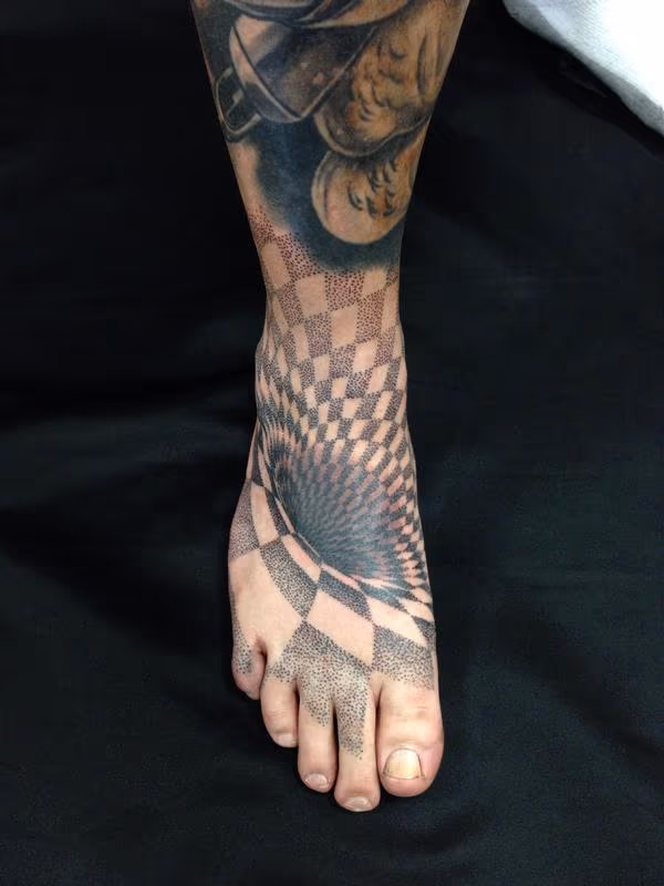 wormhole on foot,