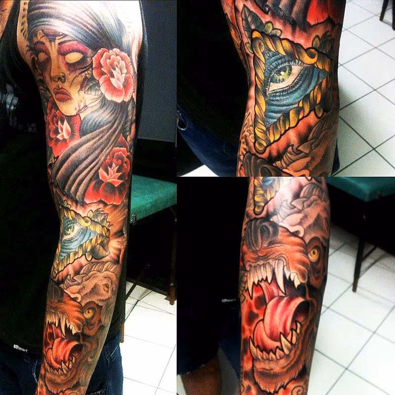 first complete sleeve