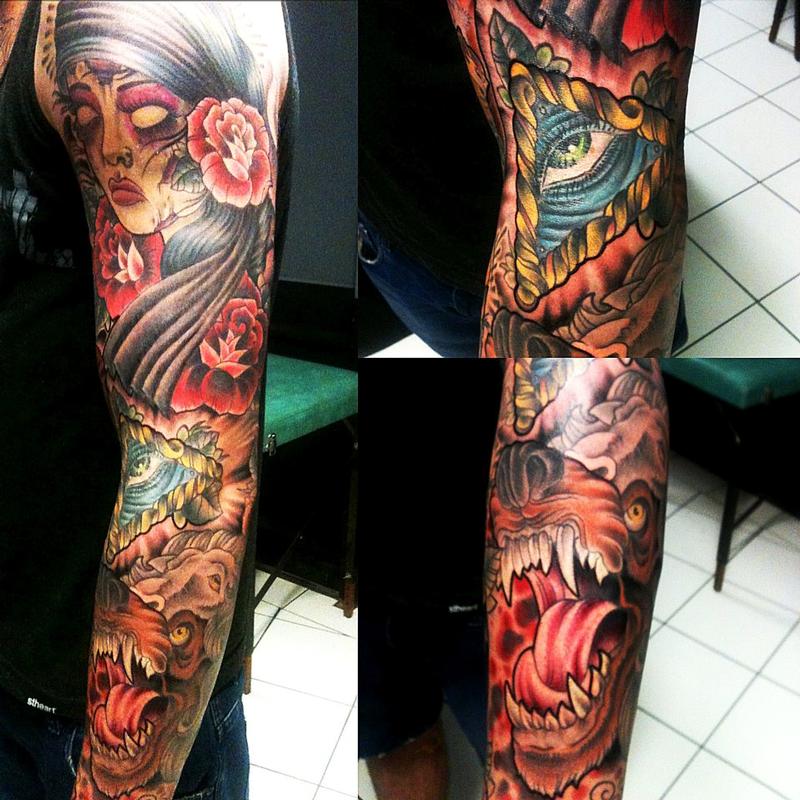 first complete sleeve