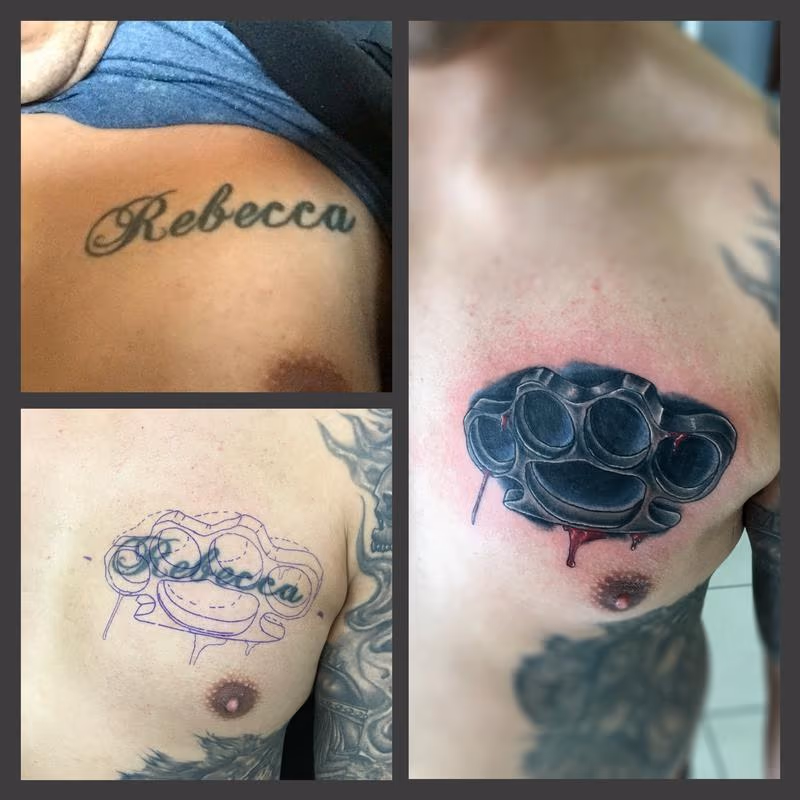 Brass Knuckles cover-up