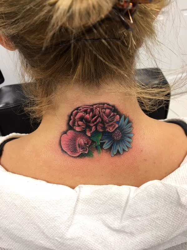 Flower cover-up