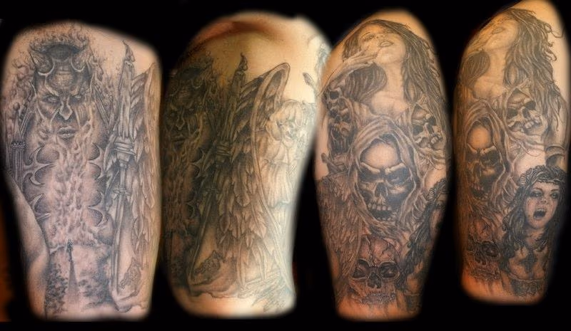 Chicks and skulls