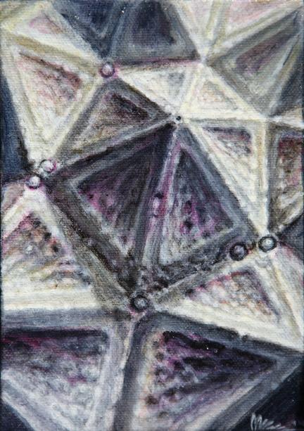 Untitled Acrylic on canvas 5x7" 2014