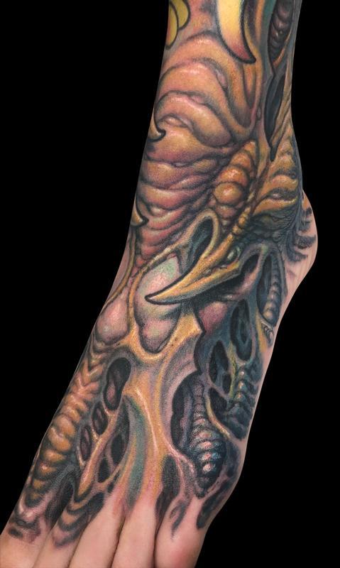 Bio Foot Tattoo