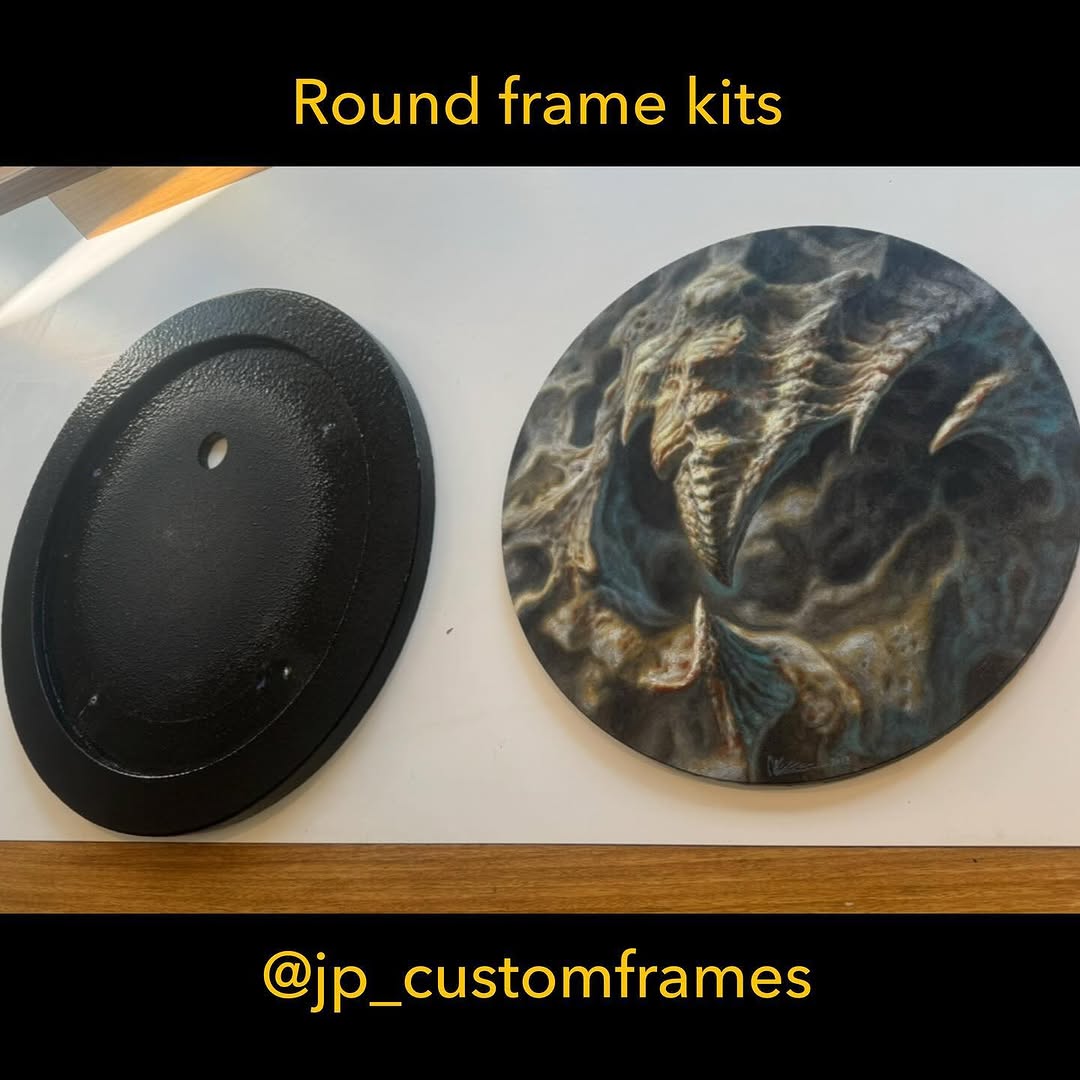 Round frame kits for art prints promo