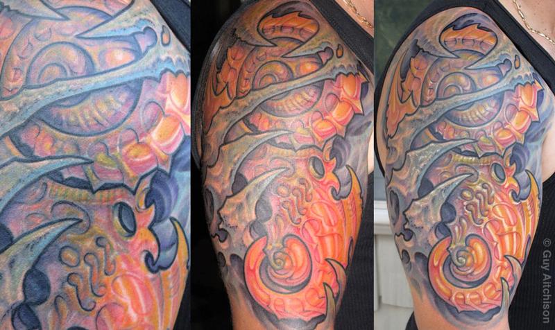 Dave, Additional linework, detail and highlights