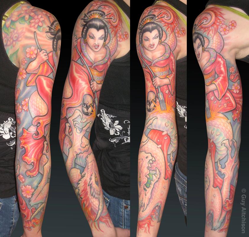 Becky, tattoo geisha