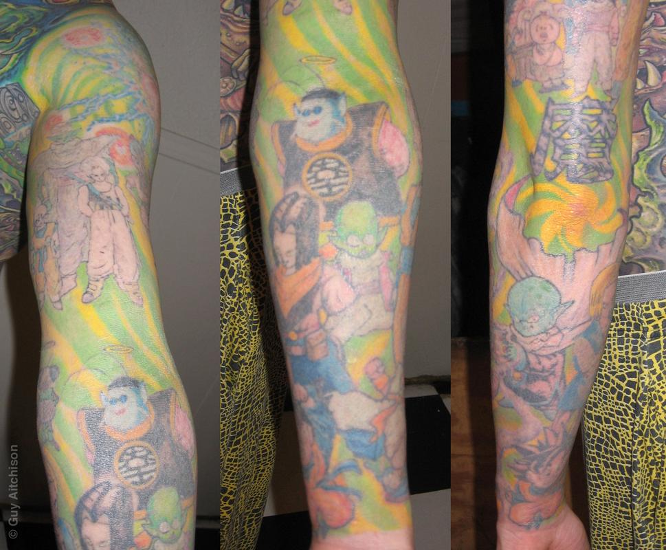 Scott, full sleeve after 4 laser sessions