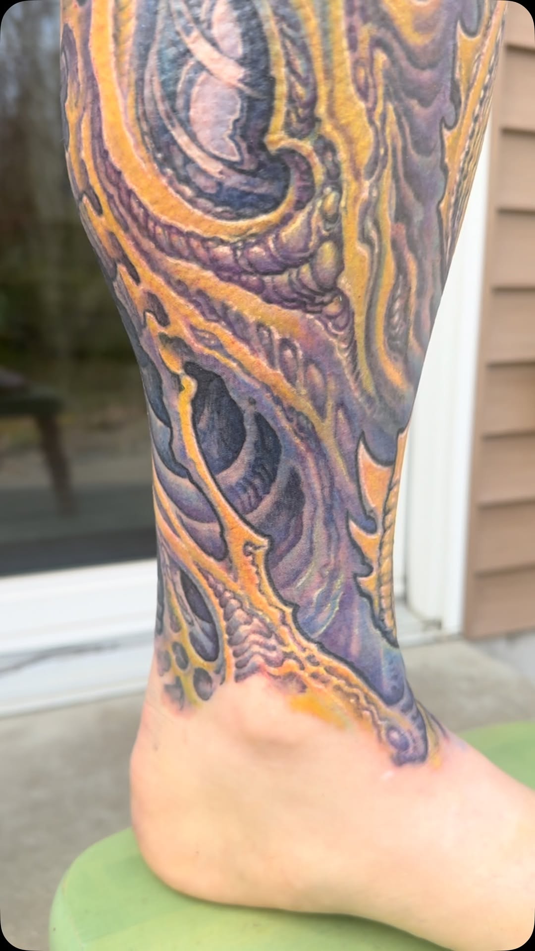 Ankle tattoo