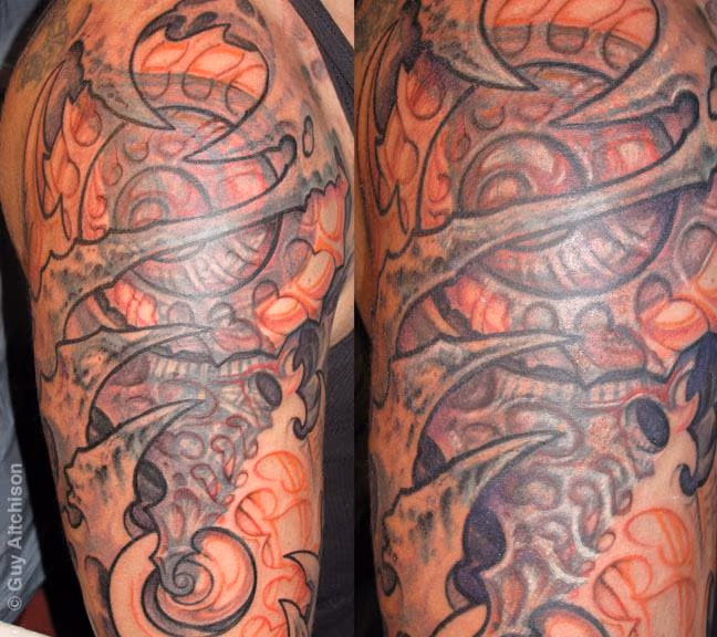 Dave, outlined/shaded