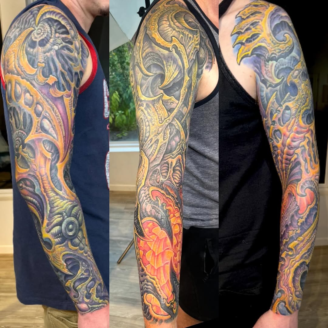 Biomechanical full sleeve in color