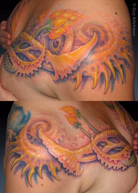 Suzanne, finished coverup