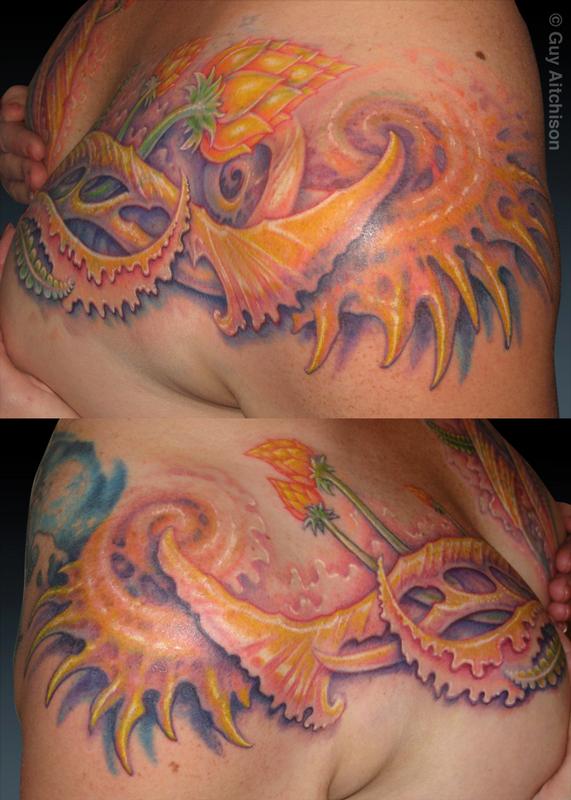 Suzanne, finished coverup
