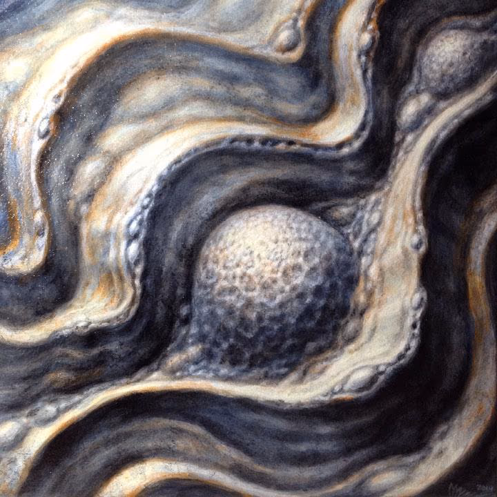 Untitled Acrylic on canvas 12x12" 2014