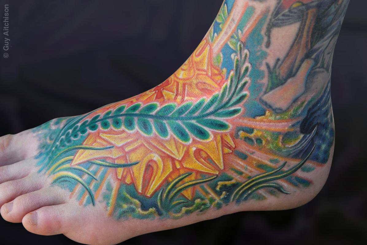 Mike, jungle lightform foot