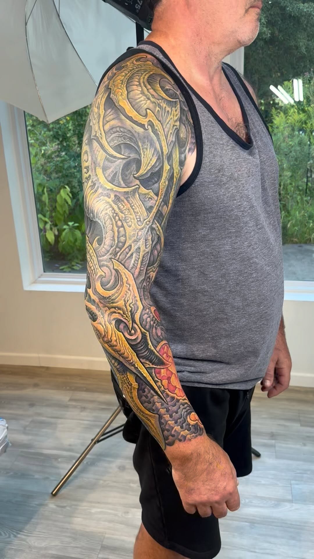 Biomechanical full sleeve in color