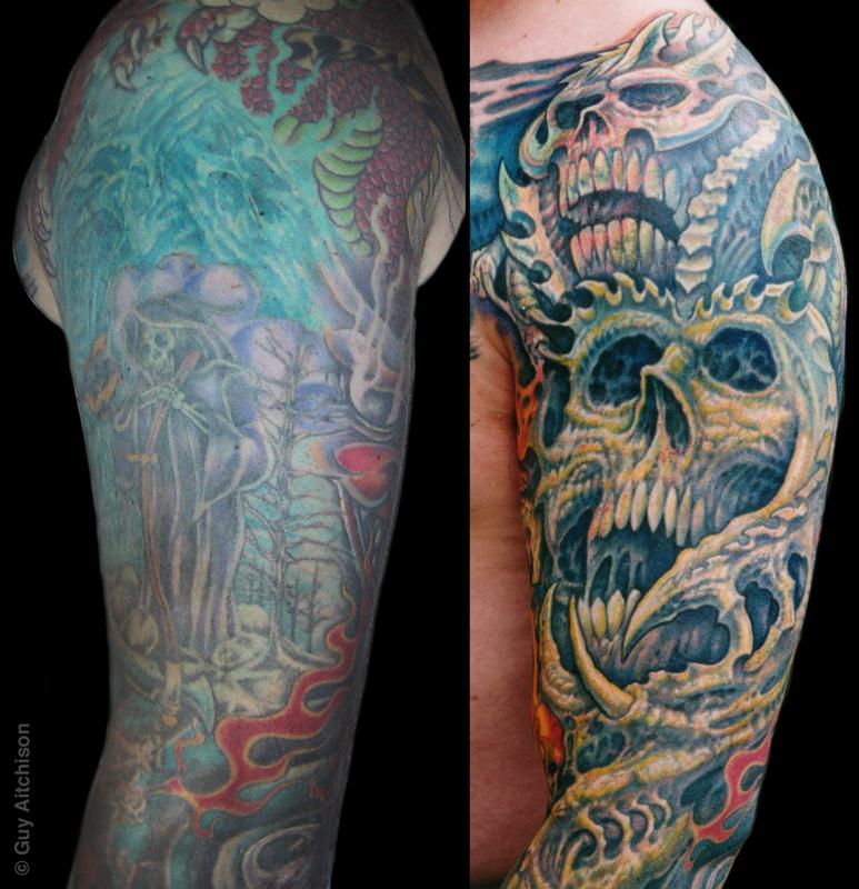 Robert, upper arm closeup