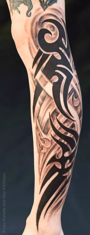 Tribal fusion, Collaboration by Leo Zulueta and Guy Aitchison